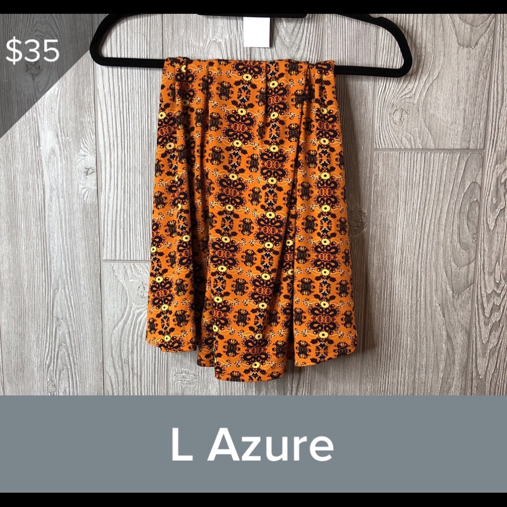 LuLaRoe azure skirt